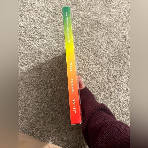 Sublimation Paper 8.5x11 Inch, 120 Sheets - Picture 3 of 4